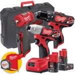 Sconto 8% Milwaukee Kit utensili a batteria M12 ... Masterfer