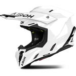 Sconto 18% Airoh Casco Cross  Twist 3 Bianco Lucido 24MX