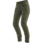 Sconto 30% Dainese Classic Slim Pantaloni Women Olive 35 Dainese