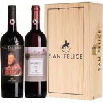 Sconto 28% Cassa di legno 2 cantina san felice Negozio del vino