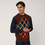 Sconto 50% Harmont&Blaine - Pullover Con Rombi ... Harmont & Blaine